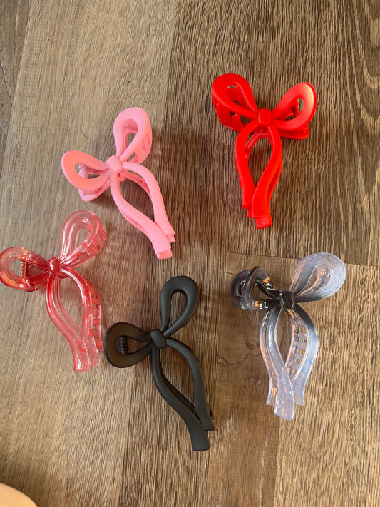 Coquette Hair Claw Clips