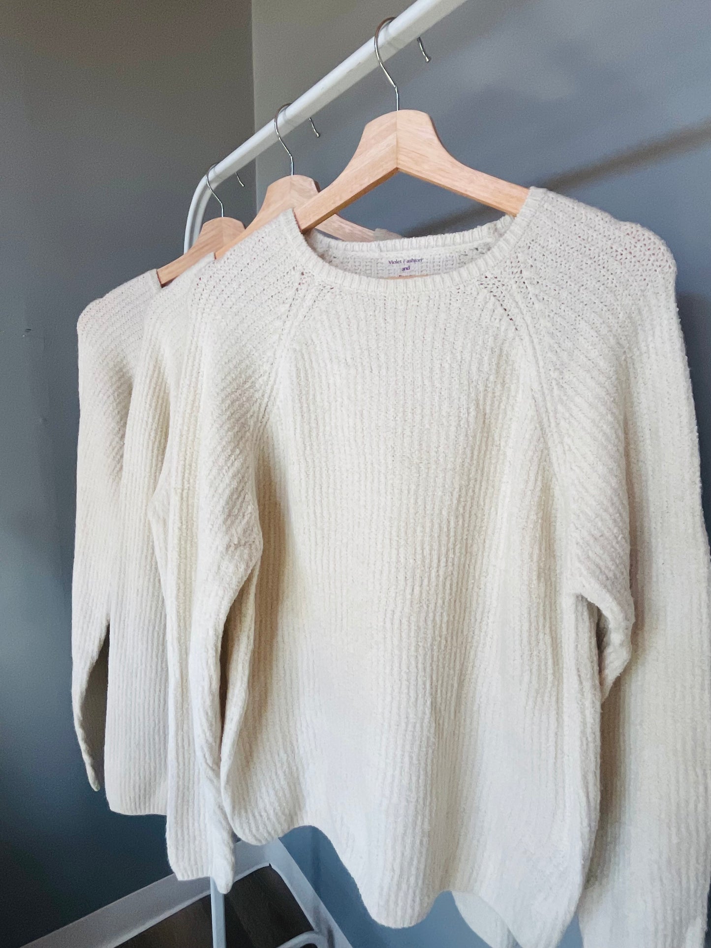 Ally Cozy Ribbed Long Sleeve Sweater