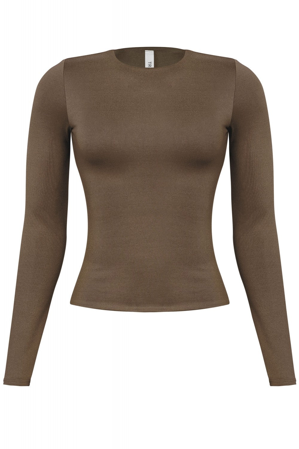 Ella Long Sleeve Top (Brown)