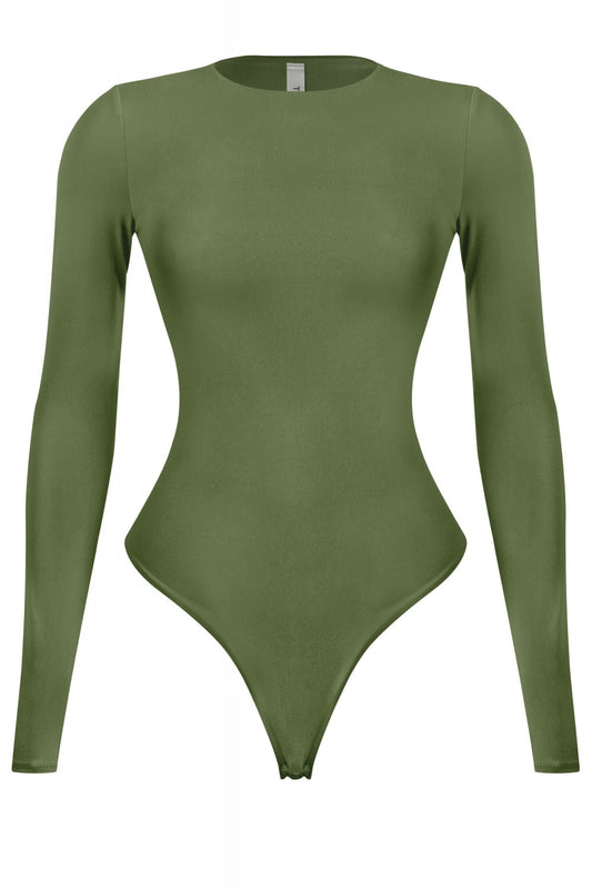 Aria Bodysuit (Olive)