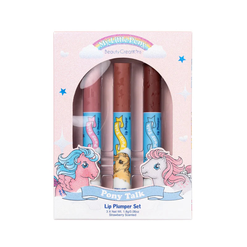 Beauty Creations x My Little Pony "Pony Talk" Lip Plumper Set