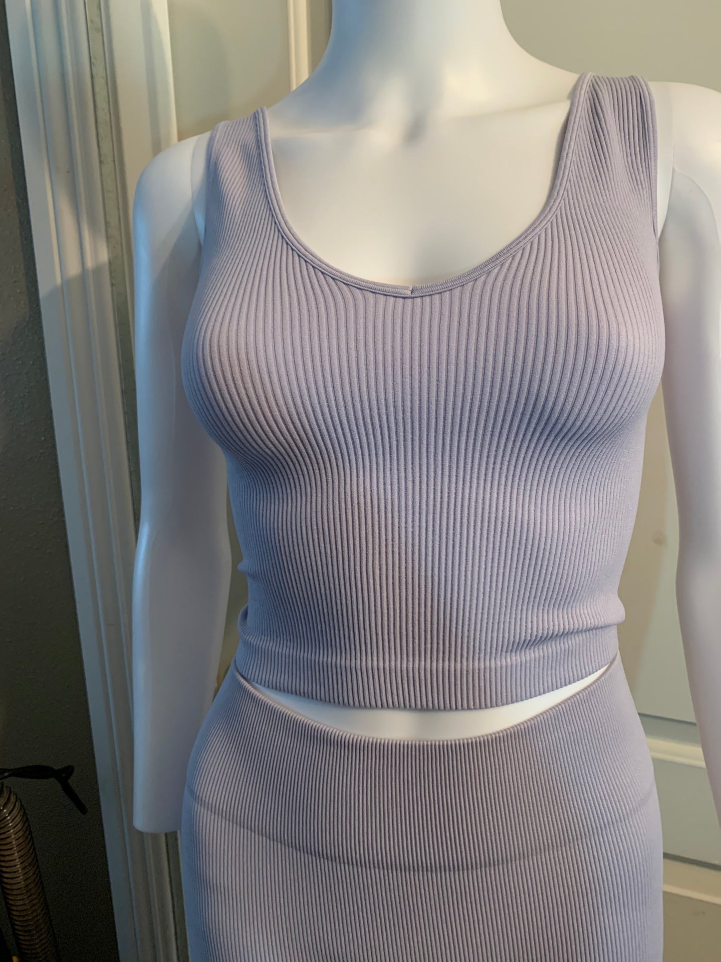 Mila Rib Set (Light Lavender)