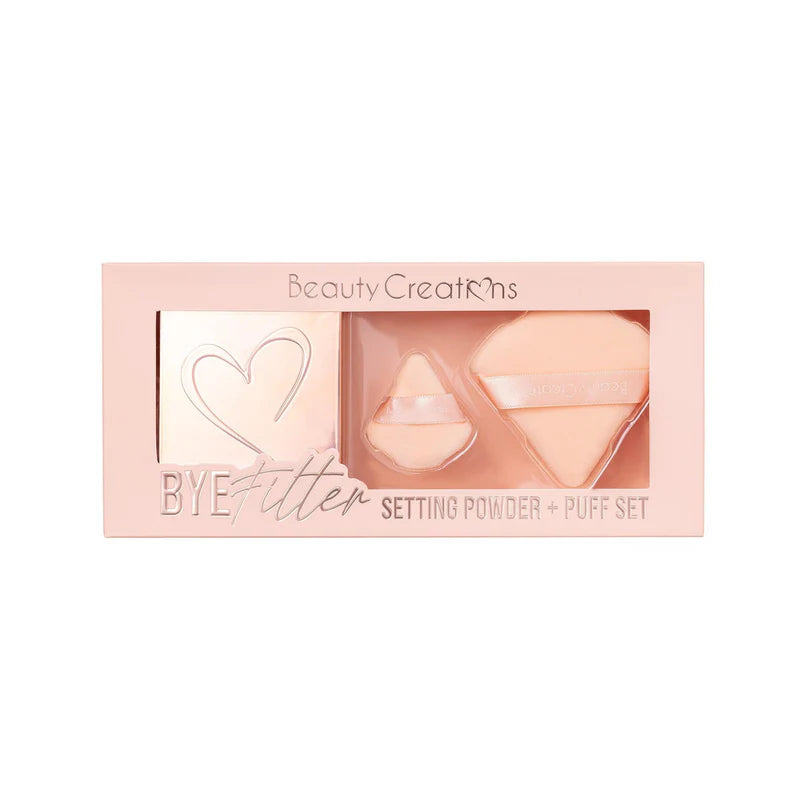 Beauty Creations Setting Powder+Puff Set