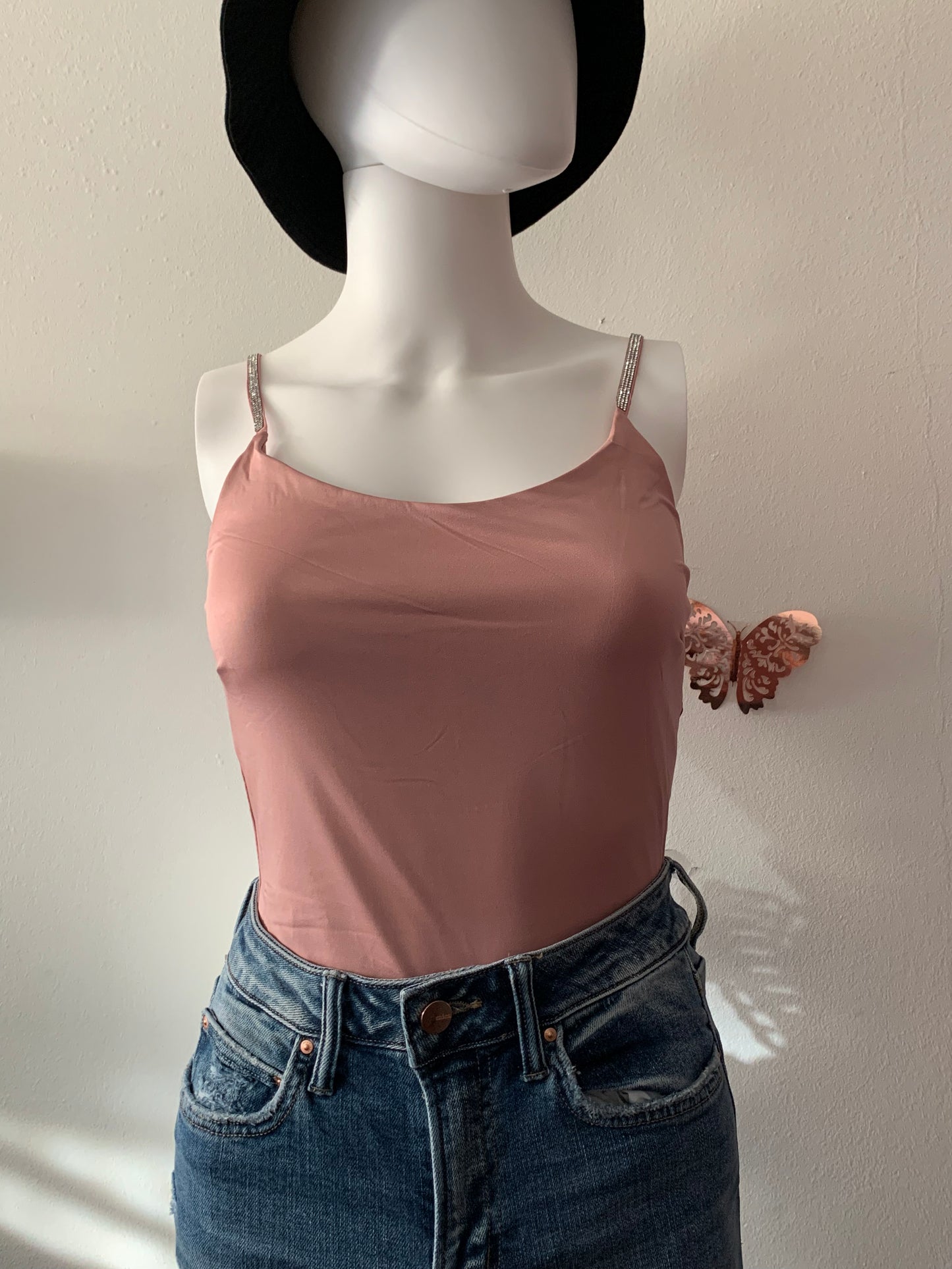 Pat Bodysuit (Dusty Rose)